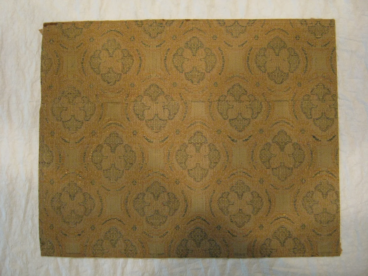 Fragment by China, textile, 1775-1800