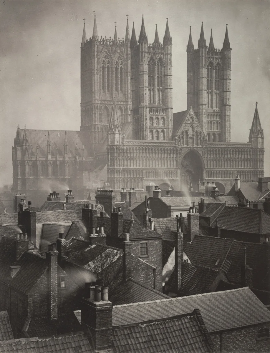 Lincoln Cathedral: From the Castle by Frederick H. Evans, photograph, 1898