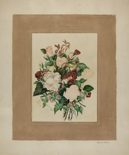 Still Life by Bessie Vandre, index of american design, 1941