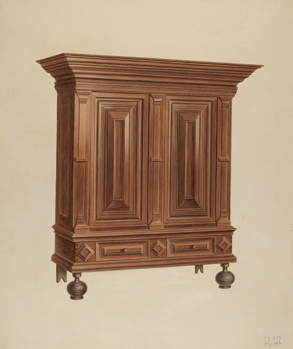 Kas by Lorenz Rothkranz, index of american design, 1938