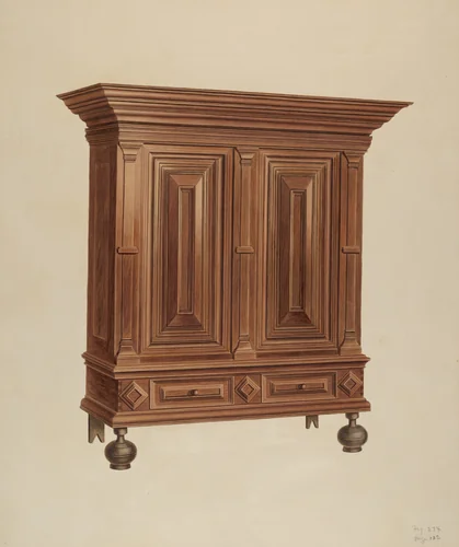 Kas by Lorenz Rothkranz, index of american design, 1938