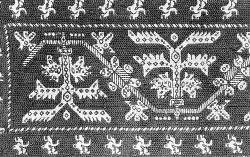 Fragment (Border) by Morocco, Azemmour, textile