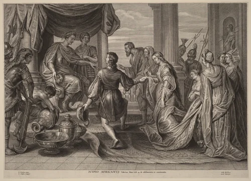 Scipio Africanus by Schelte Adams Bolswert, print, 1586-1659