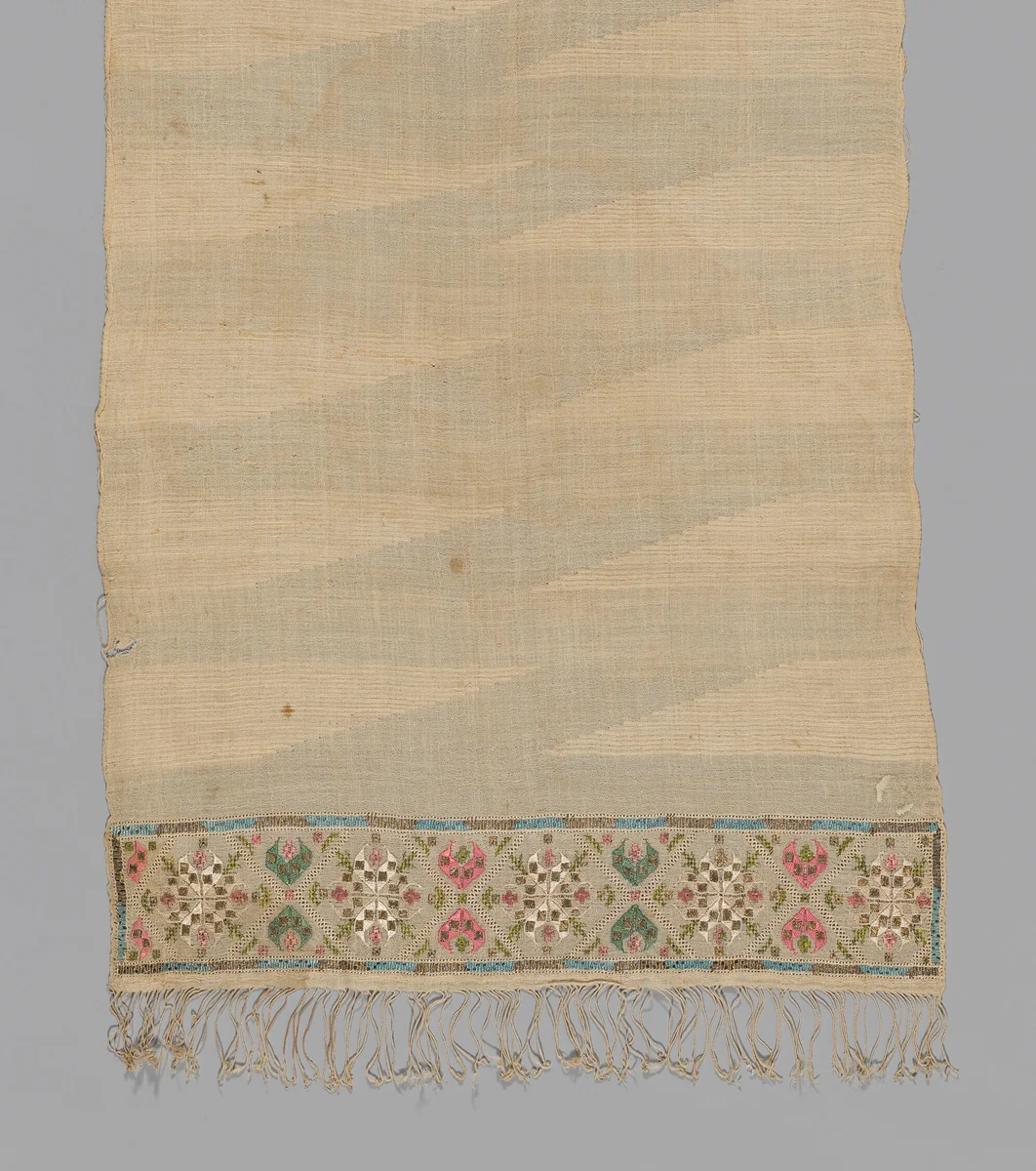Towel by Turkey, textile, 1801-1900
