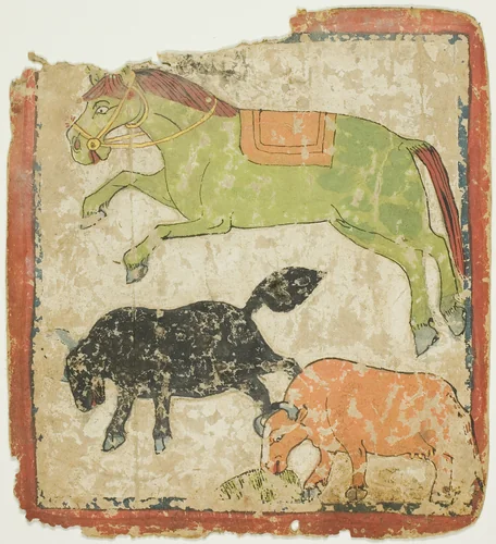 Image from a Set of Initiation Cards (Tsakali) by Southern Tibet, drawing, 1301-1500