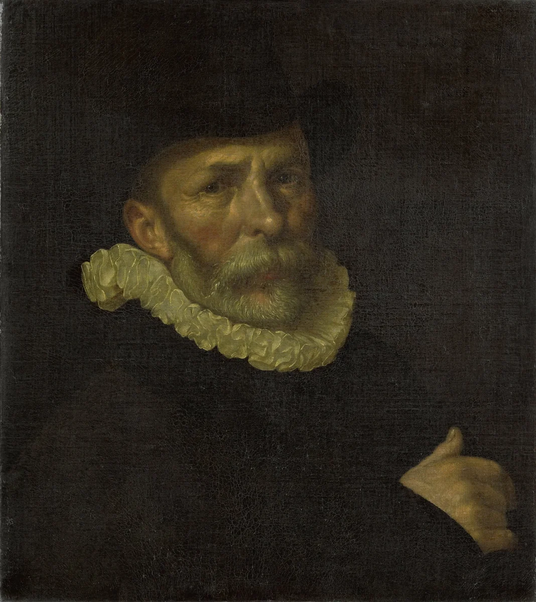 Dirck Barendsz (1534-92), Painter by Unknown, painting, 1590