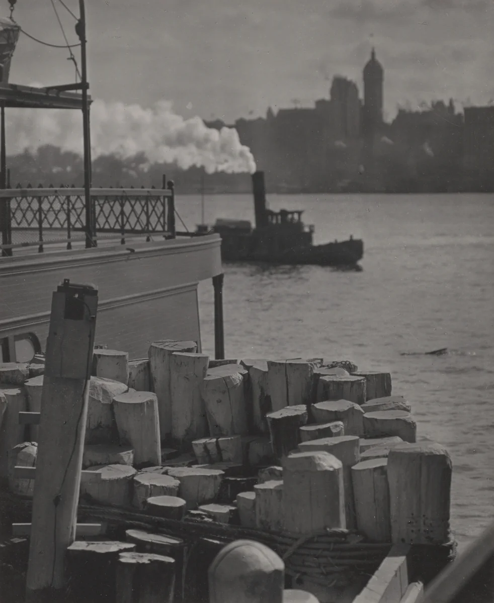 The City across the River by Alfred Stieglitz, photograph, 1910