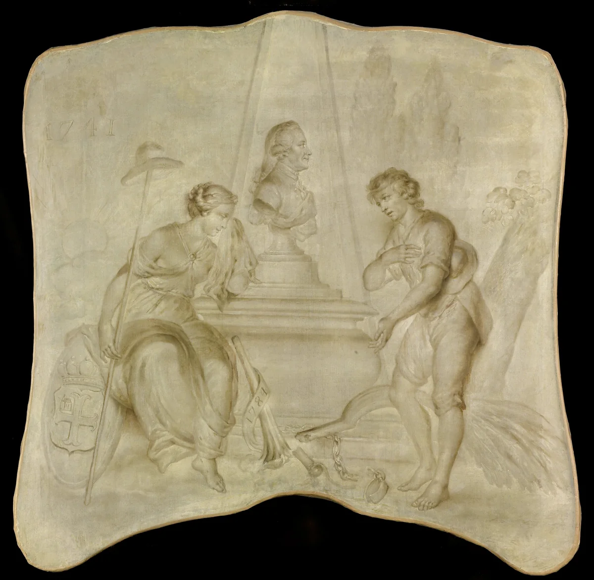 Untitled by anonymous, painting, 1784-1790