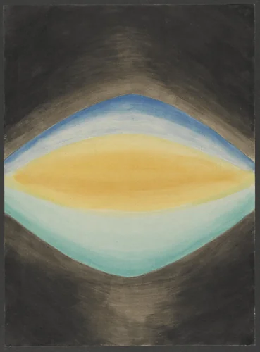 Colored Rhythm: Study for the Film by Léopold Survage, drawing, 1913