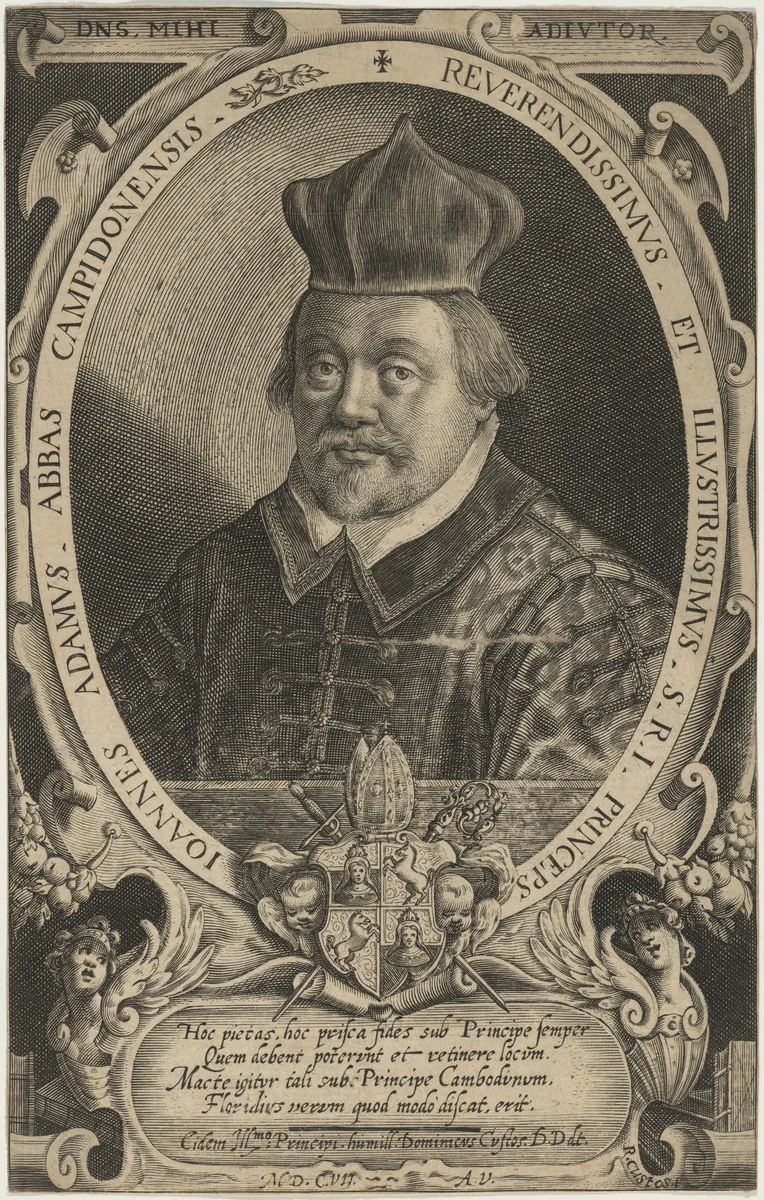 Johann Adam Renner of Allmendingen by Raphael Custos, print, 1607