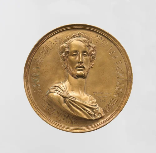 Ferdinand-Philippe, duc d'Orléans by Eugène-André Oudiné, metalwork, 1842