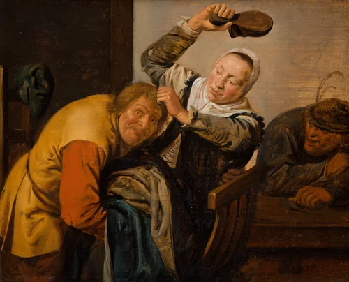 The Five Senses: Touch by Jan Miense Molenaer, painting, 1637
