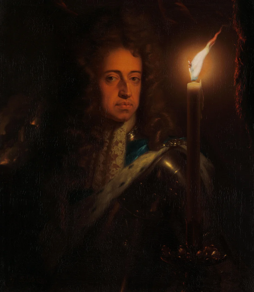 Portrait of Willem III, Prince of Orange, King of England and Stadtholder by Godfried Schalcken, painting, 1692-1697