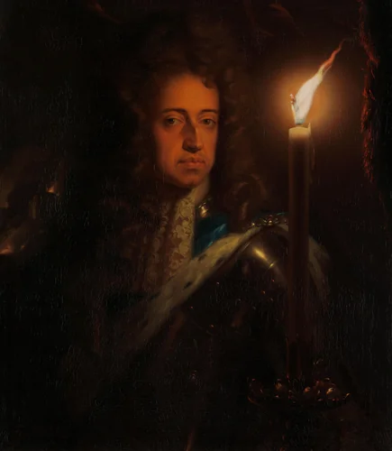 Portrait of Willem III, Prince of Orange, King of England and Stadtholder by Godfried Schalcken, painting, 1692-1697