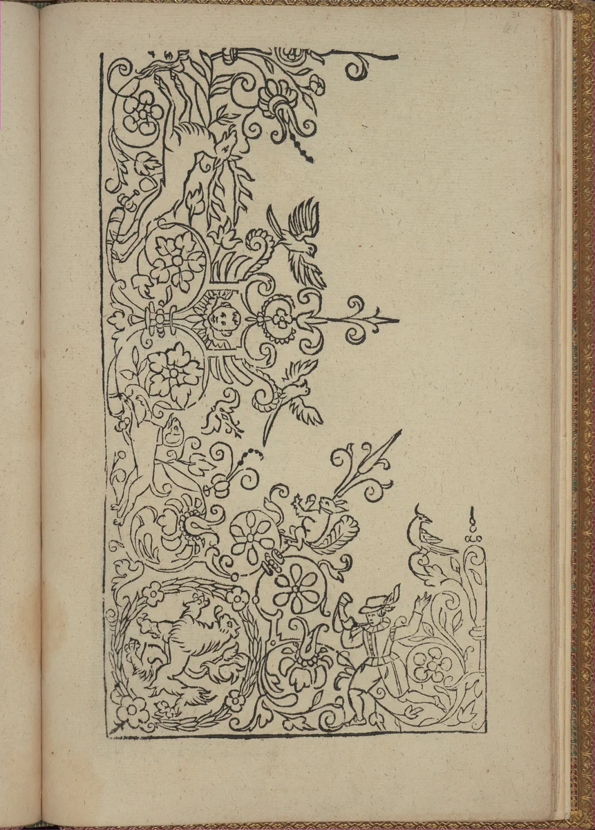 New Modelbüch (Page 31r) by Andreas Bretschneider, book, 1615