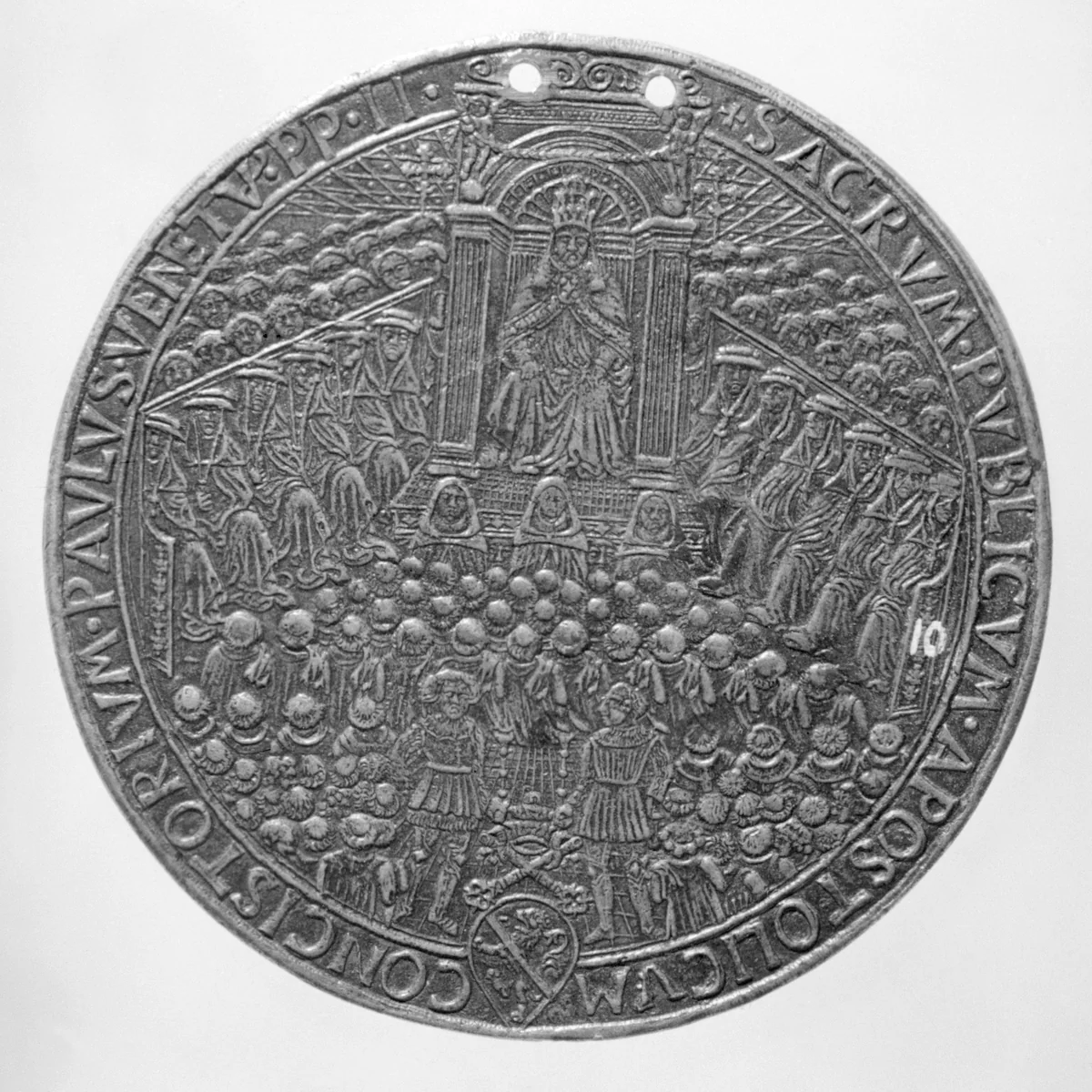 Pope Paul II by Andrea di Nicolò, metalwork, 1464-1468
