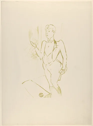 Mary Hamilton (from Le Café Concert) by Henri de Toulouse-Lautrec, print, 1893