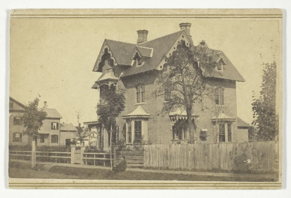 Bryan House by J. C. Spooner, photograph, 1846-1899