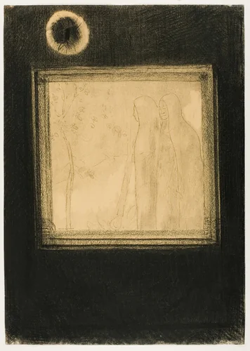 Pious Women by Odilon Redon, drawing, 1890-1893