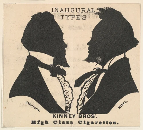 Straight/ Mixed, from the Inaugural Types series (N237), issued by Kinney Bros. by Kinney Brothers Tobacco Company, print, 1886-1893