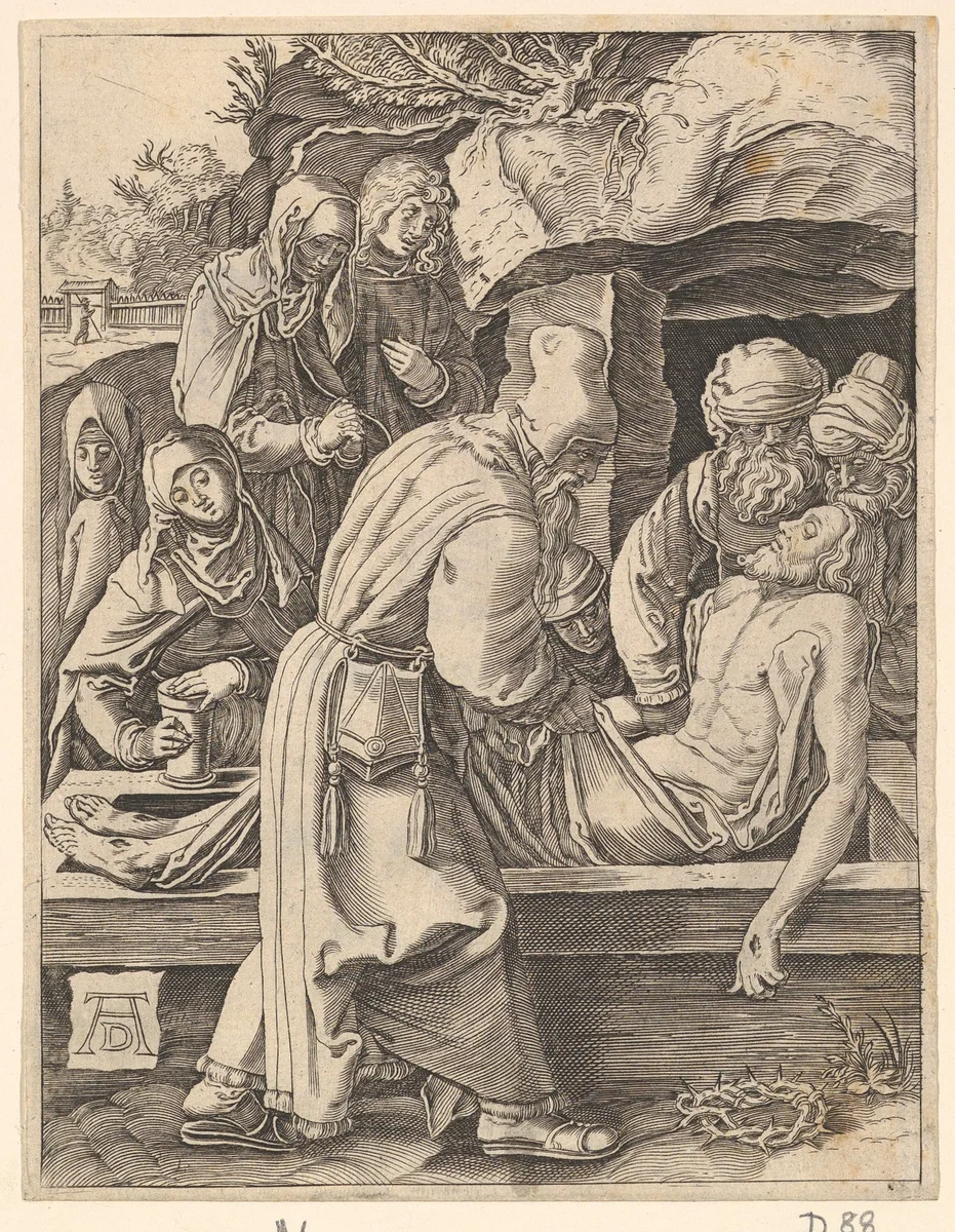 Engraved copies of The Little Passion by Albrecht Dürer, print, 1485-1699