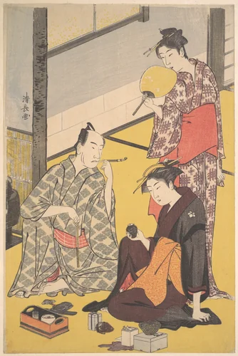 The Kabuki Actor Matsumoto Kōshirō IV by Torii Kiyonaga (鳥居清長), print, 1773-1793