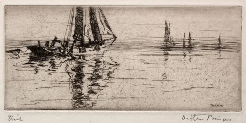 The Calm by Arthur John Trevor Briscoe, print, 1925