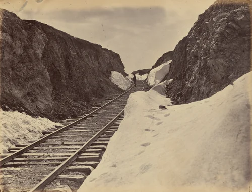 Plate 5. Hall's Cut by Andrew Joseph Russell, photograph, 1869