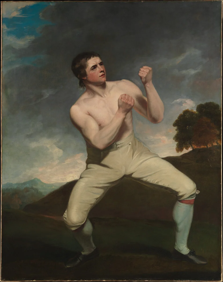 Richard Humphreys, the Boxer by John Hoppner, painting, 1778-1810