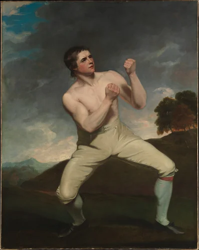 Richard Humphreys, the Boxer by John Hoppner, painting, 1778-1810