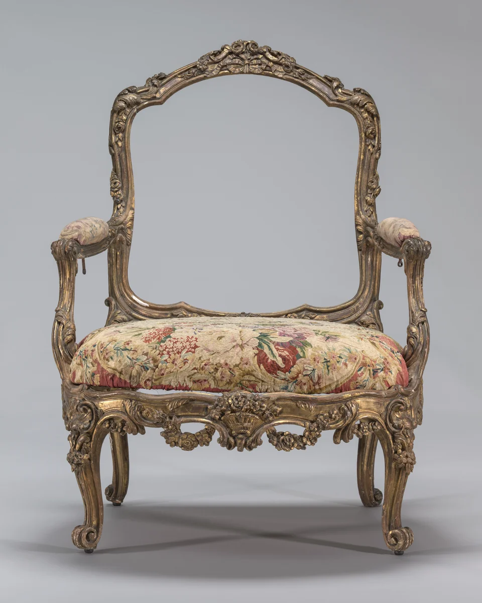Armchair by Louis Tessier, decorative art, 1830-1850