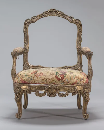 Armchair by Louis Tessier, decorative art, 1830-1850