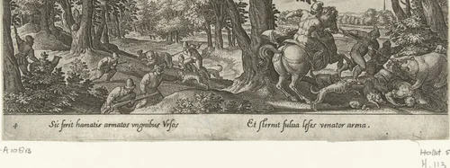 Berenjacht by Unknown, print, 1582-1636
