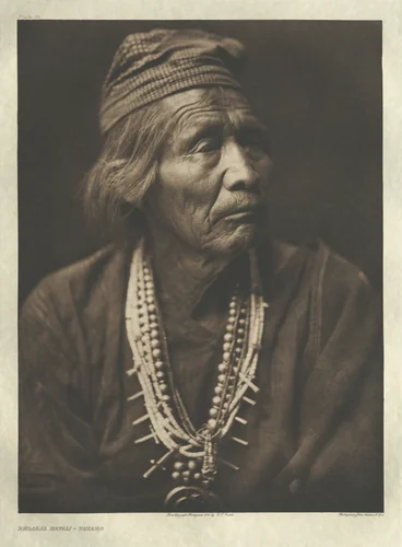 Portfolio I, Plate 31: Nesjája Hatáli-Navaho by Edward Curtis, other, 1904
