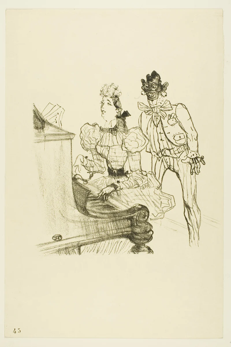 Zamboula-Polka by Henri de Toulouse-Lautrec, print, 1900