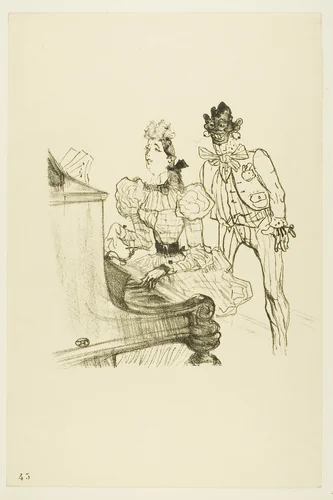 Zamboula-Polka by Henri de Toulouse-Lautrec, print, 1900