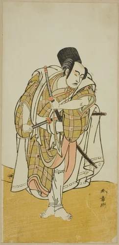 The Actor Ichikawa Yaozo II (?) by Katsukawa Shunsho (勝川 春章), print, 1760-1792
