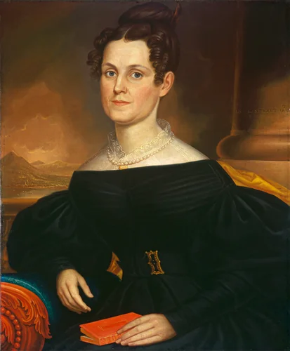 Elizabeth Price Thomas by Robert Street, painting, 1834