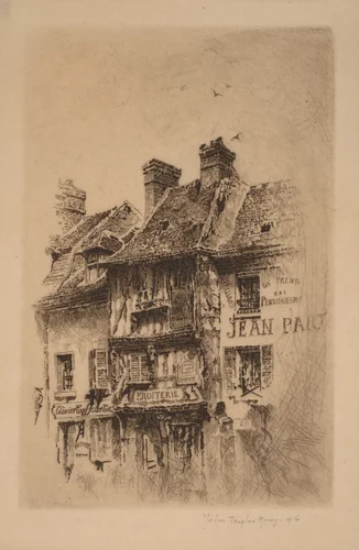 Veterans (Silent Witness) by John Taylor Arms, print, 1916