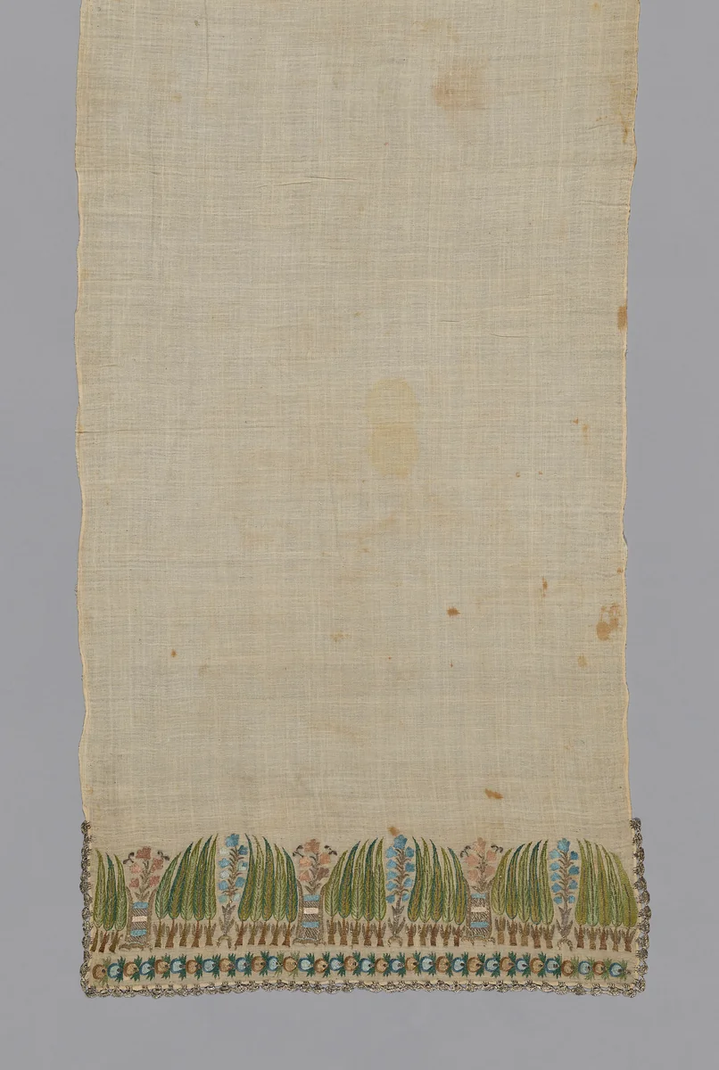 Towel by Turkey, textile, 1701-1800