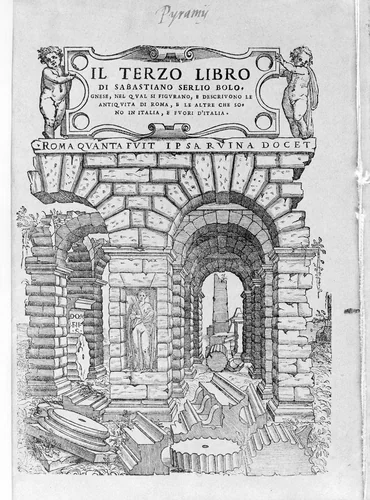 Il terzo libro di Sebastiano Serlio (Bolognese) by Sebastiano Serlio, book, 1540