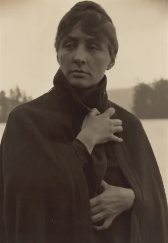 Georgia O'Keeffe by Alfred Stieglitz, photograph, 1918