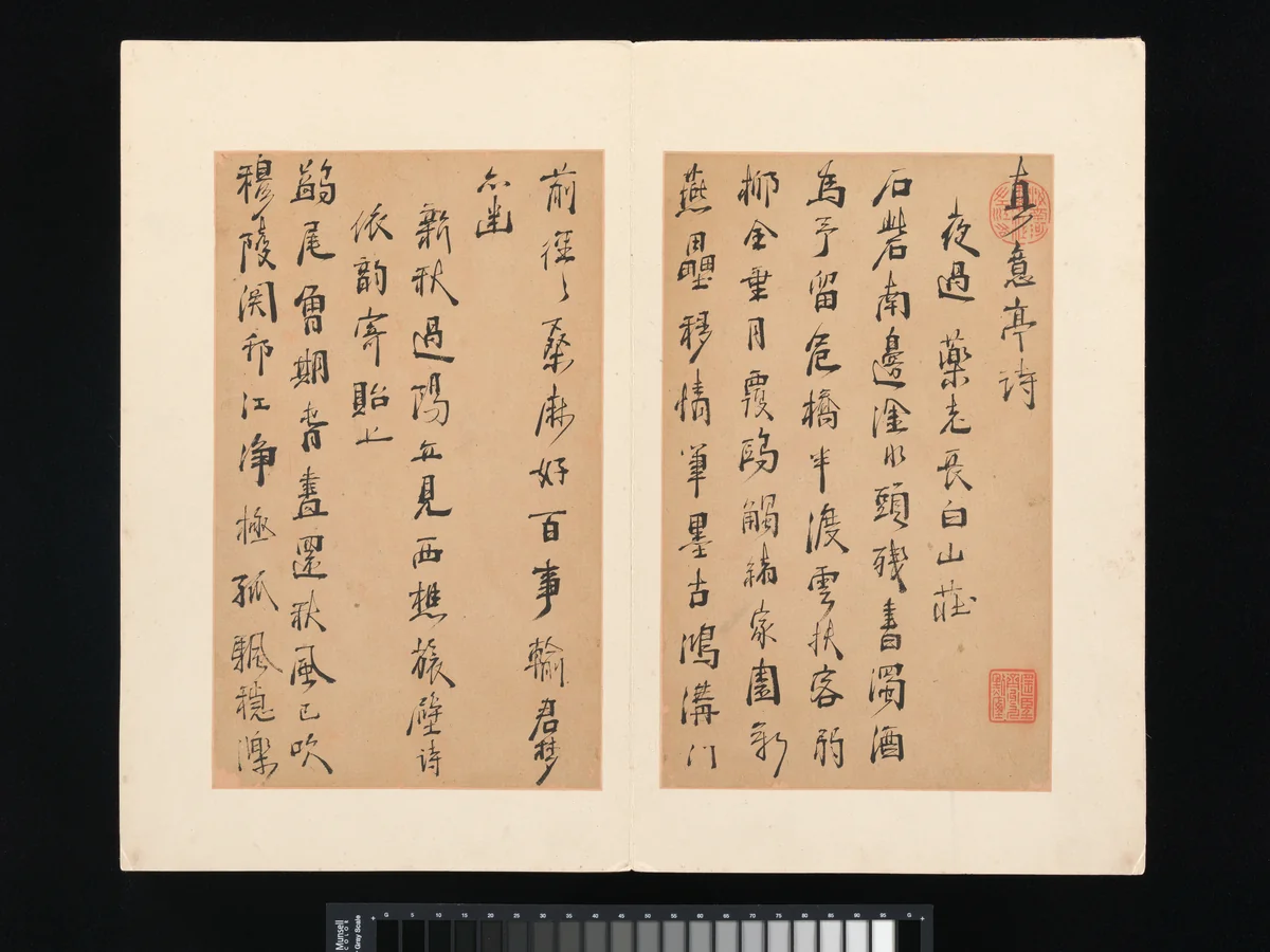 Poems from the Pavilion of Fundamental Truth (Zhenyi Ting) by Zhou Lianggong, other, 1612-1672