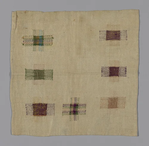 Darning Sampler by Netherlands, textile, 1801-1900