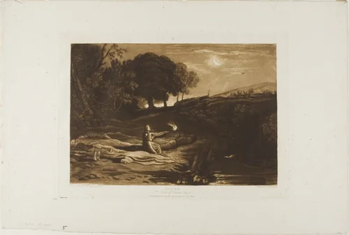 Rispah, plate 46 from Liber Studiorum by Joseph Mallord William Turner, print, 1812