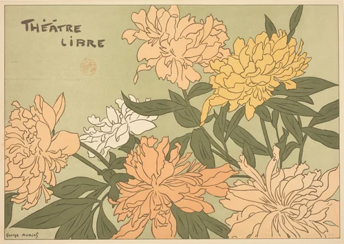 Ménages d'artistes; Le Maître by George Auriol, print, 1890