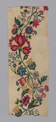 Border by England, textile, 1701-1800