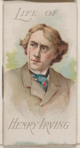 Life of John Henry Brodribb Irving, from the Histories of Poor Boys and Famous People series of booklets (N79) for Duke brand cigarettes by W. Duke, Sons & Co., print, 1888