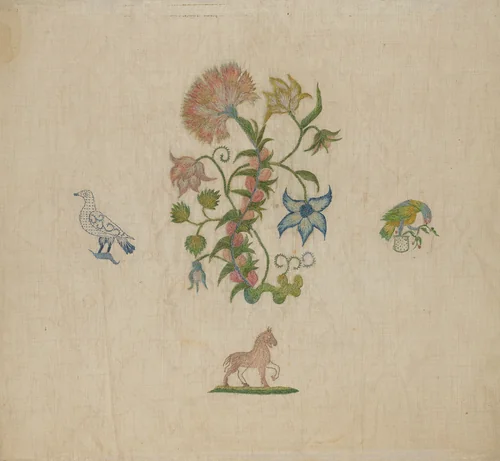 Embroidery by Isabella Ruth Doerfler, index of american design, 1940