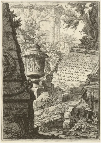 Prima Parte di Architetture, e Prospettive (First Edition, Third Issue) by Giovanni Battista Piranesi, volume, 1747